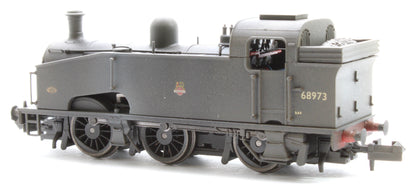 Custom Weathered Class J50 BR Black Early Emblem (Unlined) 0-6-0 Tank Locomotive No.68973