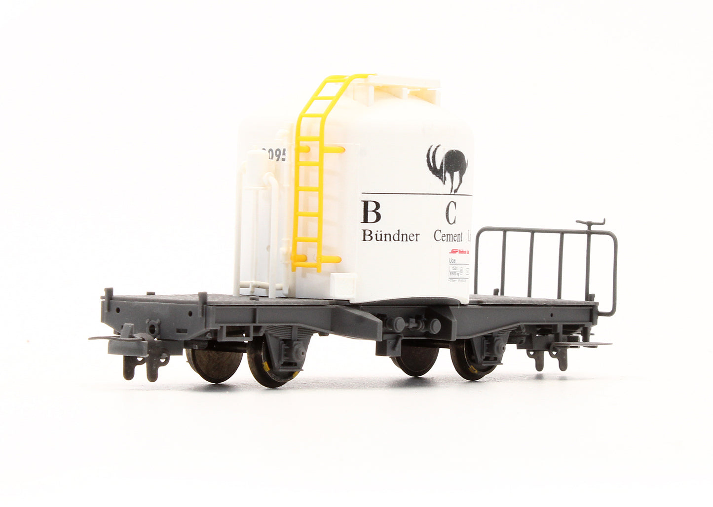Pre-Owned 2260 145 RhB Uce 8095 BCU 'Mochrenkopf' Cement Wagon