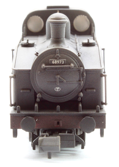 Custom Weathered Class J50 BR Black Early Emblem (Unlined) 0-6-0 Tank Locomotive No.68973