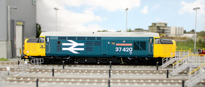 ACC3153 Class 37 The Scottish Hosteller Large Logo (with Highland ‘Stag’) 37420 Diesel Locomotive