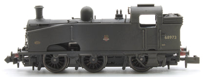 Custom Weathered Class J50 BR Black Early Emblem (Unlined) 0-6-0 Tank Locomotive No.68973