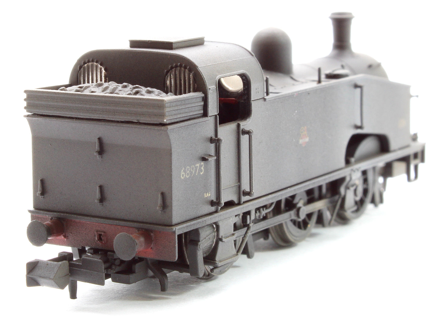 Custom Weathered Class J50 BR Black Early Emblem (Unlined) 0-6-0 Tank Locomotive No.68973