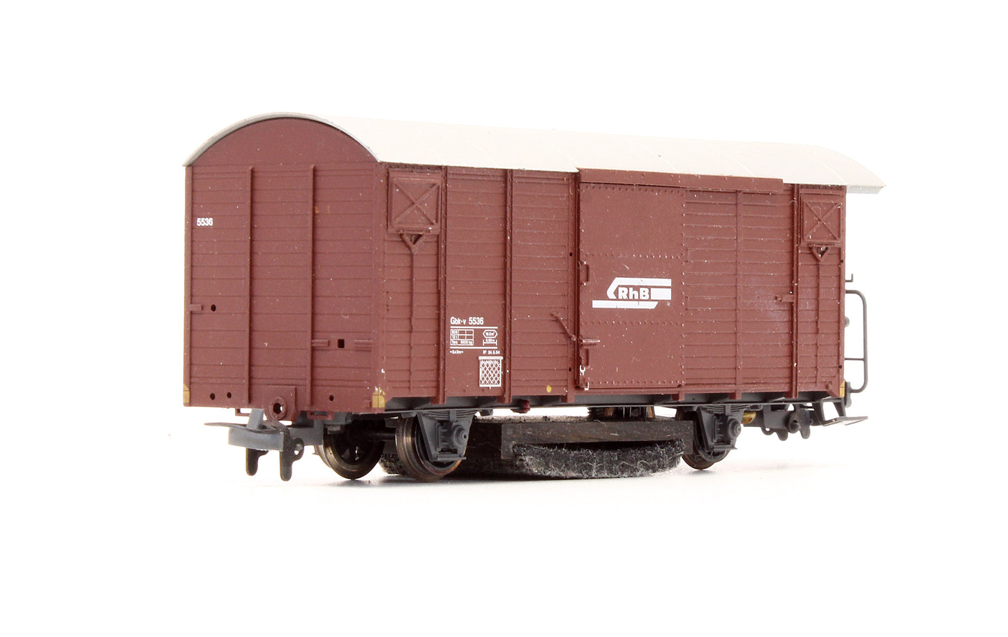 Pre-Owned 2282 146 RhB Gbk-v 5536 Rail Cleaning Wagon