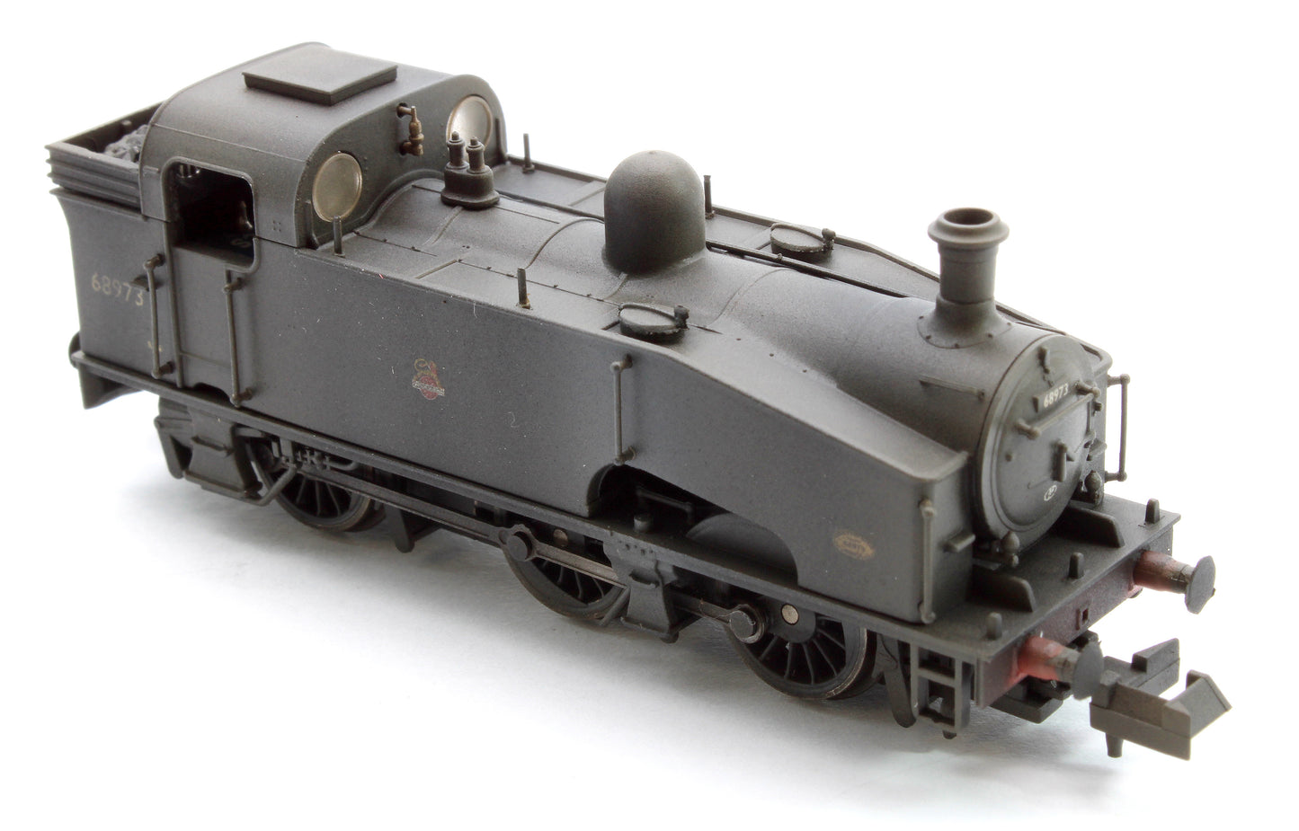 Custom Weathered Class J50 BR Black Early Emblem (Unlined) 0-6-0 Tank Locomotive No.68973