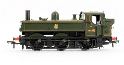 Pre-Owned GWR 64XX Pannier Tank 6421 BR Lined Green Early Emblem Steam Locomotive - DCC Fitted