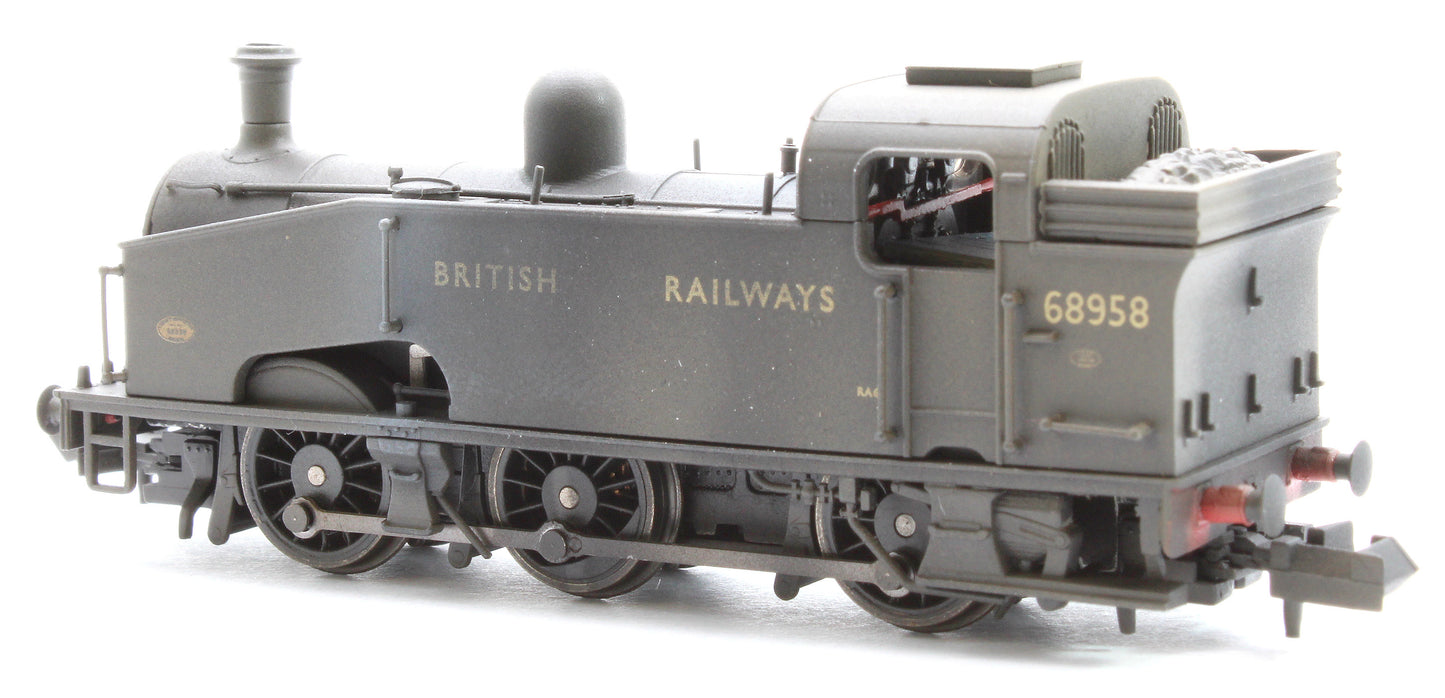 Custom Weathered Class J50 BR Black "BRITISH RAILWAYS" 0-6-0 Tank Locomotive No.68958