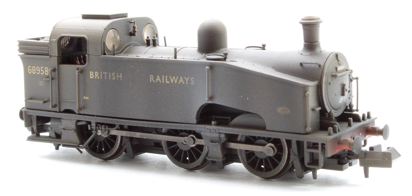 Custom Weathered Class J50 BR Black "BRITISH RAILWAYS" 0-6-0 Tank Locomotive No.68958