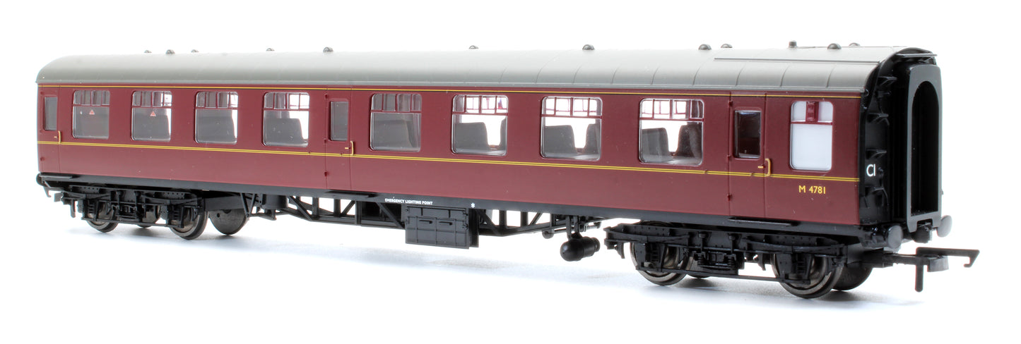 Pre-Owned BR Maroon MK1 Second Open Coach 'M4781'