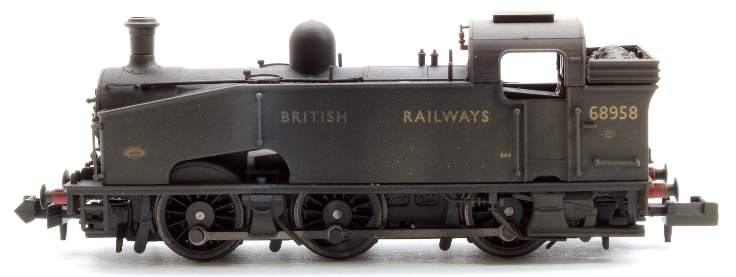 Custom Weathered Class J50 BR Black "BRITISH RAILWAYS" 0-6-0 Tank Locomotive No.68958