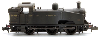 Custom Weathered Class J50 BR Black "BRITISH RAILWAYS" 0-6-0 Tank Locomotive No.68958