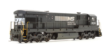 Pre-Owned GE ES44 Evolution Locomotive Norfolk Southern - Road #8036 - DCC Sound - Custom Weathered