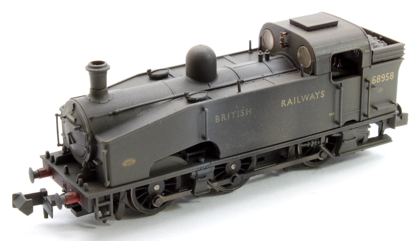 Custom Weathered Class J50 BR Black "BRITISH RAILWAYS" 0-6-0 Tank Locomotive No.68958