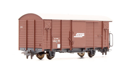 Pre-Owned 2250 129 RhB Gb 5019 Covered Goods Wagon