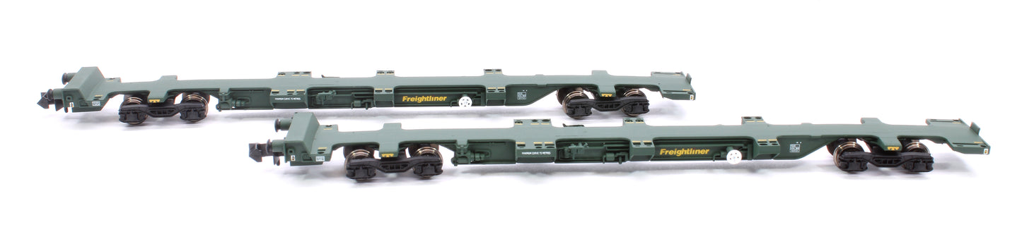 Pre-Owned FEAB Spine Wagon Twin Pack Freightliner 640721 + 640722
