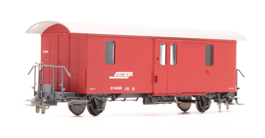 Pre-Owned 3265 128 RhB DZ 4038 Postal Coach