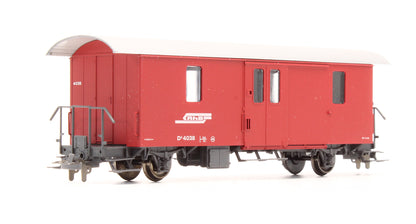 Pre-Owned 3265 128 RhB DZ 4038 Postal Coach