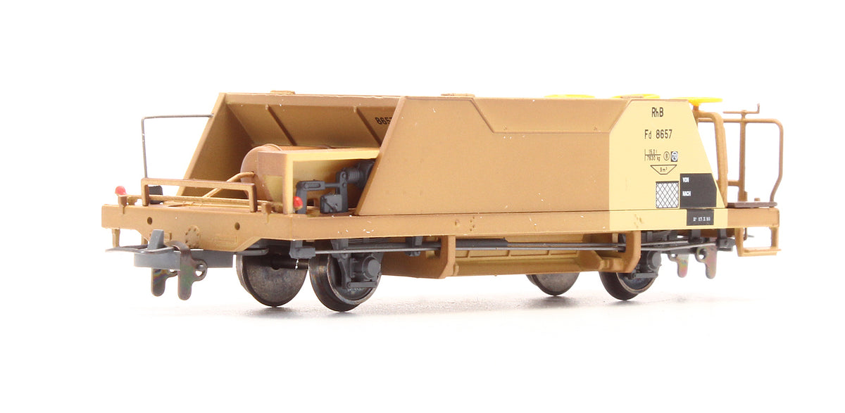 Pre-Owned 7453 110 RhB 4 Car Ballast Wagon Set