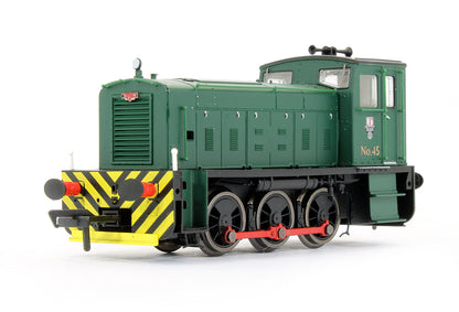 Pre-Owned Ruston 165DE NCB Green No.45 Diesel Locomotive