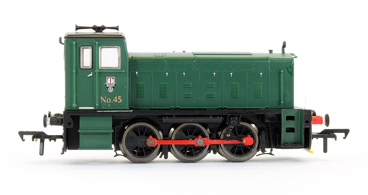 Pre-Owned Ruston 165DE NCB Green No.45 Diesel Locomotive