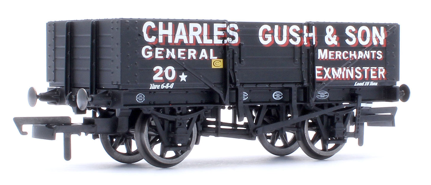 R60303 5 Plank Open Wagon 'Charles Gush, Exminster'