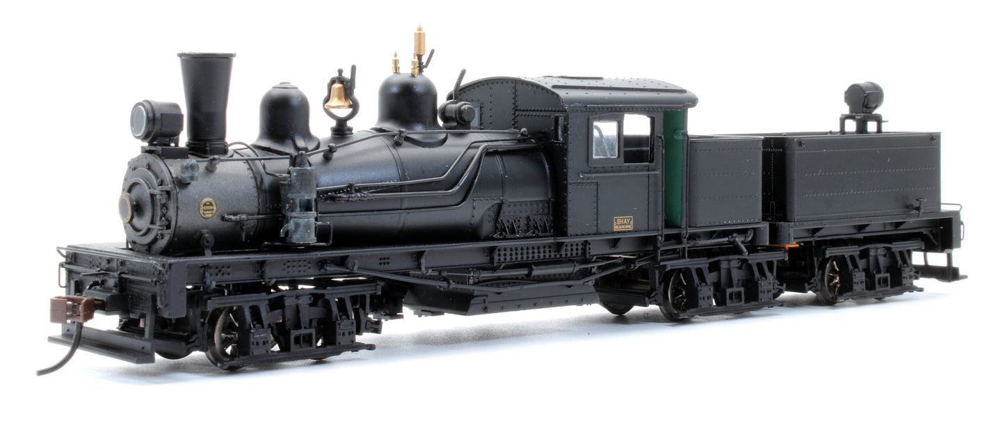 Pre-Owned 80 Ton Three Truck Shay Locomotive (Unlettered)