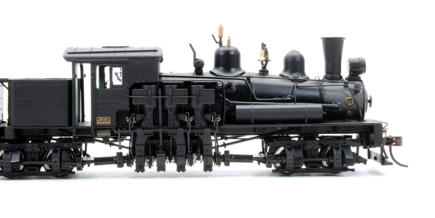 Pre-Owned 80 Ton Three Truck Shay Locomotive (Unlettered)