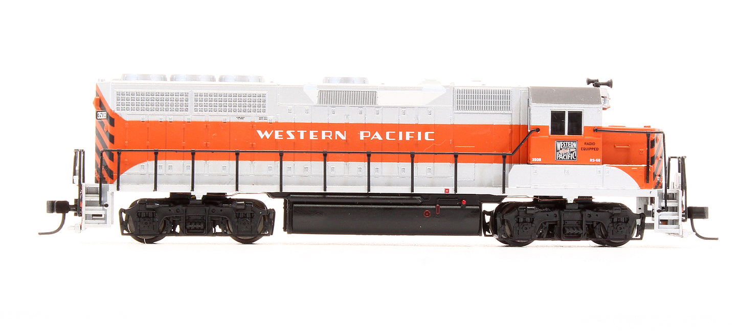 Pre-Owned 48548 GP40 Diesel Locomotive Western Pacific - Road #3508