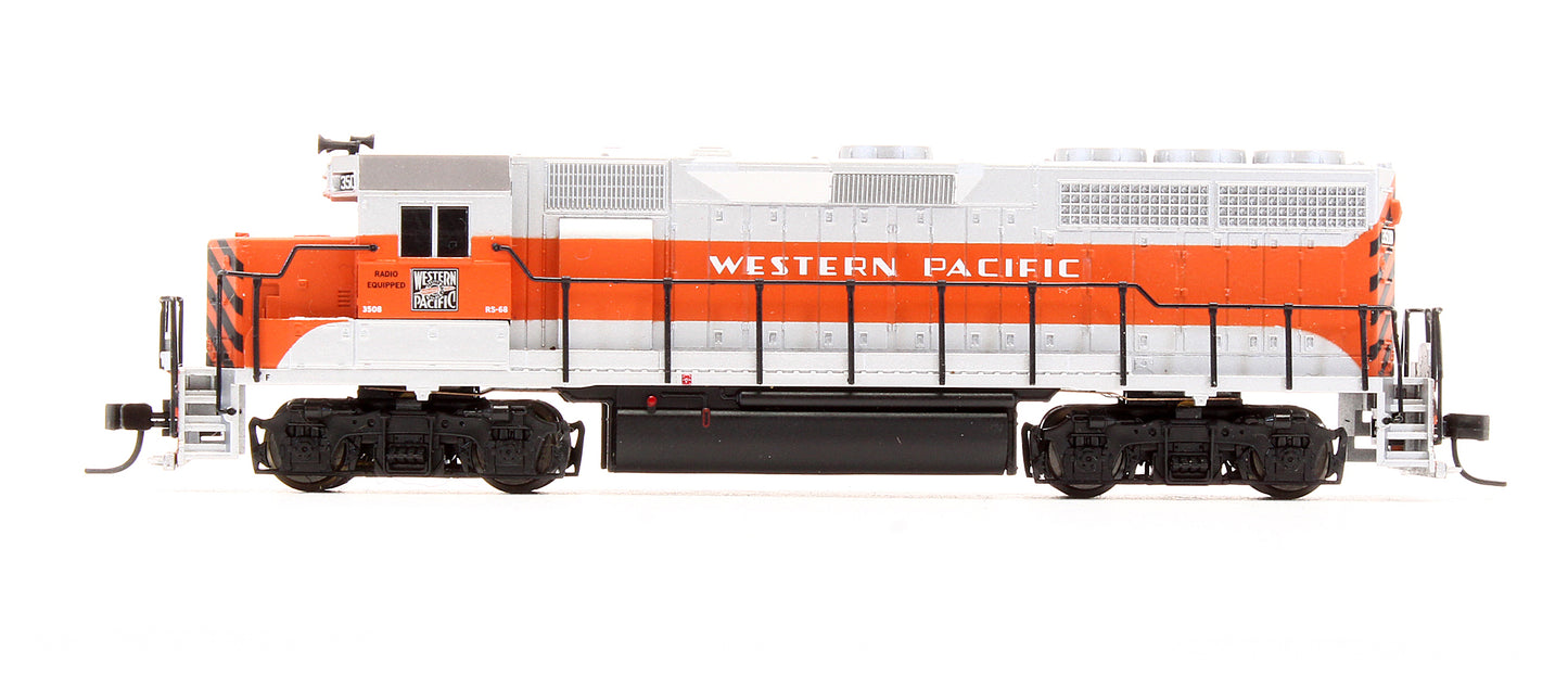 Pre-Owned 48548 GP40 Diesel Locomotive Western Pacific - Road #3508