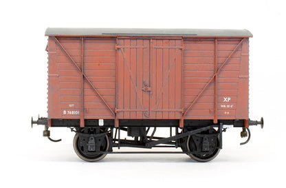 Pre-Owned BR Standard Planked Van Bauxite 'B768101' - Custom Weathered