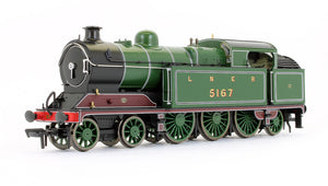 Pre-Owned Robinson A5/1 4-6-2T LNER Green With White Lining '5167' Steam Locomotive (DCC Sound Fitted)