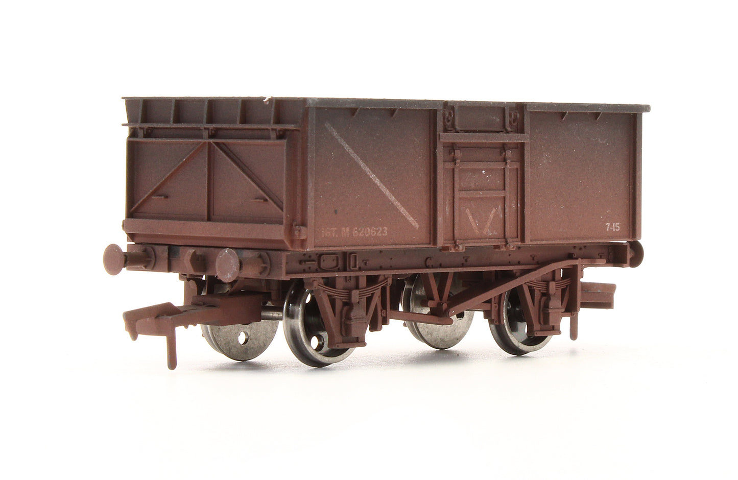 Pre-Owned 4F-030-002 BR Bauxite 16T Steel Mineral Wagon - Weathered