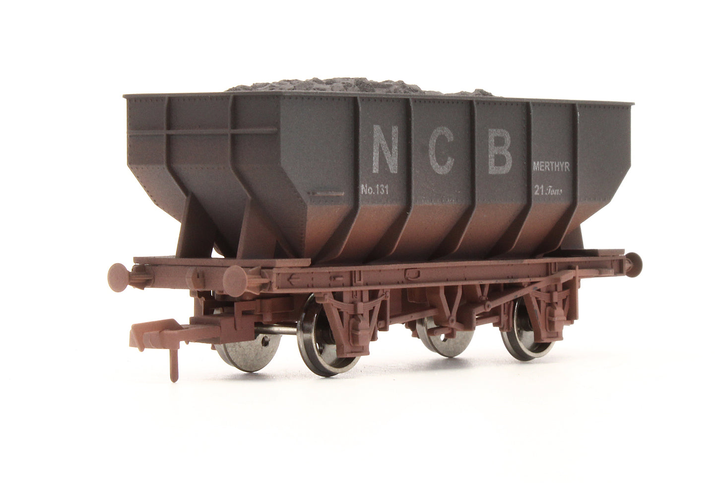 Pre-Owned 4F-034-012 NCB 21T Hopper Wagon No.131 - Weathered