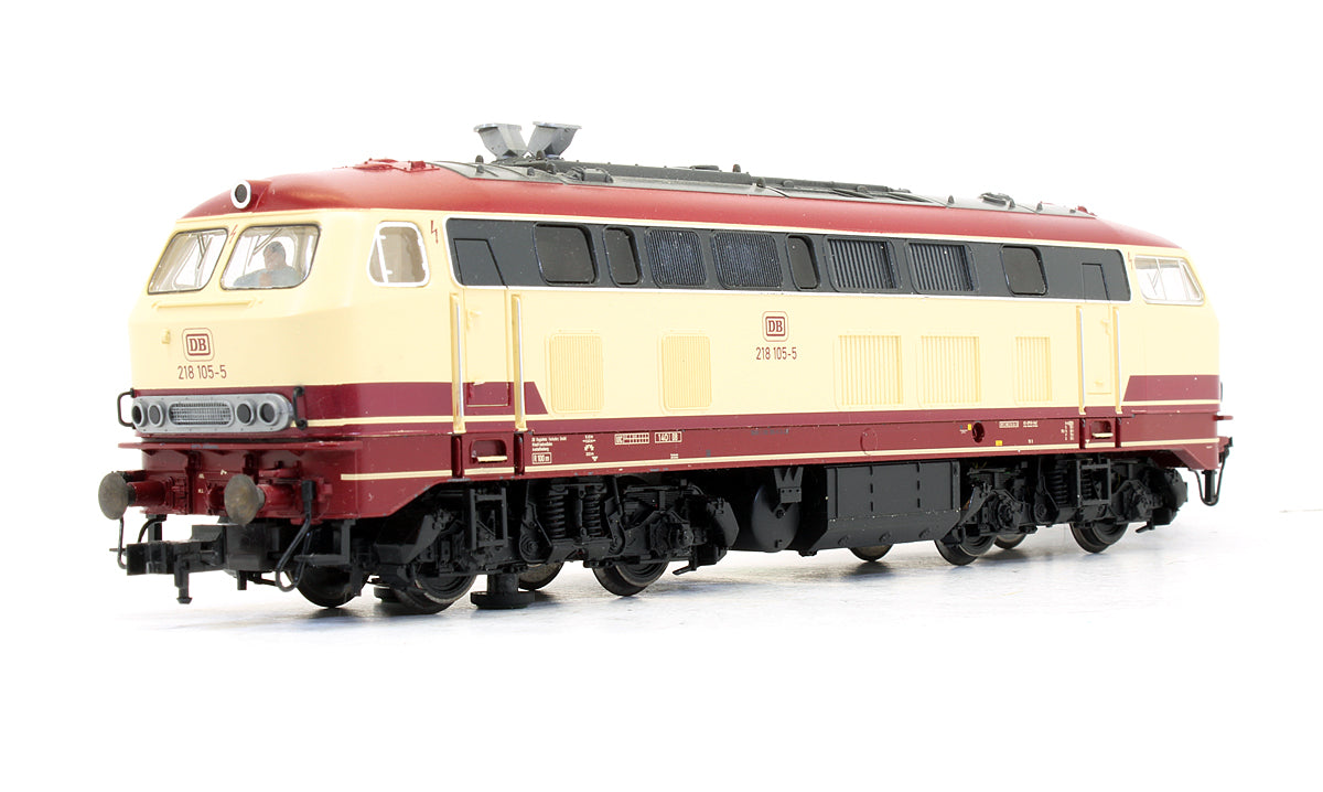 Pre-Owned DB BR 218 105-5 Track Cleaning Diesel Locomotive