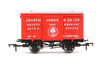 JJC Pre-Owned 10T No.15 Vent Van 'Joseph Jones & Co Ltd, Knotty Ash Brewery - Liverpool' (Limited Edition for Burnham & District MRC)