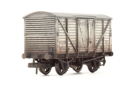 Pre-Owned 10 Ton BR Insulated Van White 'B 872112' - Custom Weathered