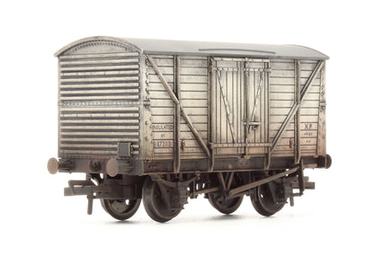 Pre-Owned 10 Ton BR Insulated Van White 'B 872112' - Custom Weathered