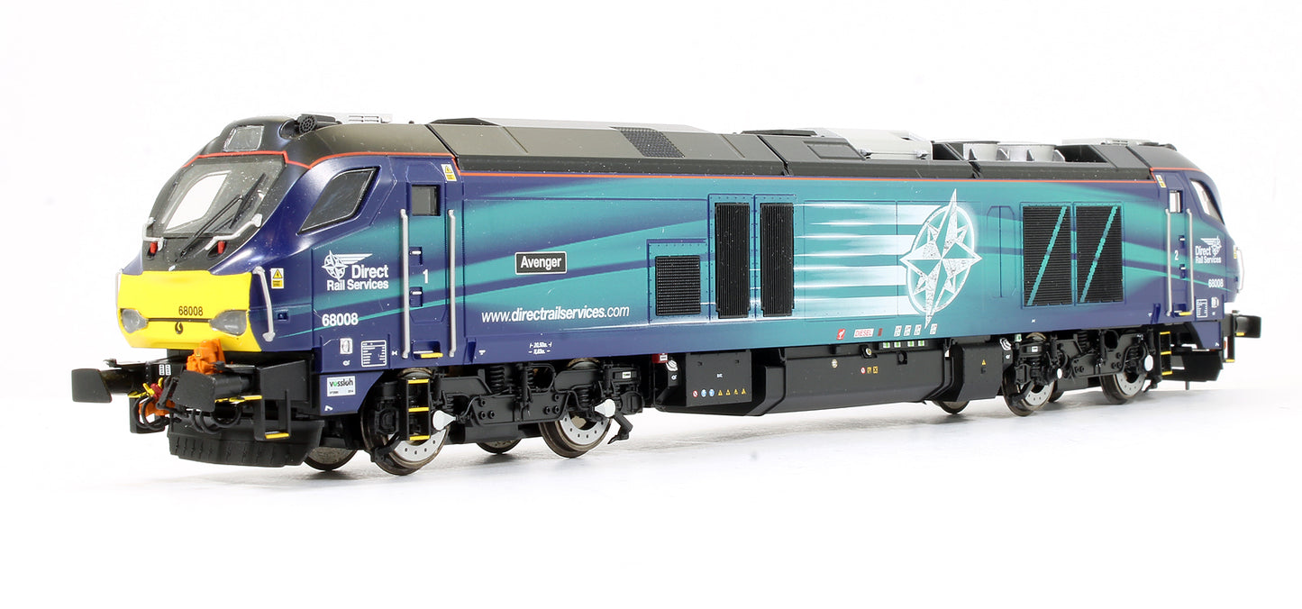 Pre-Owned Class 68008 'Avenger' DRS Late Modified Diesel Locomotive