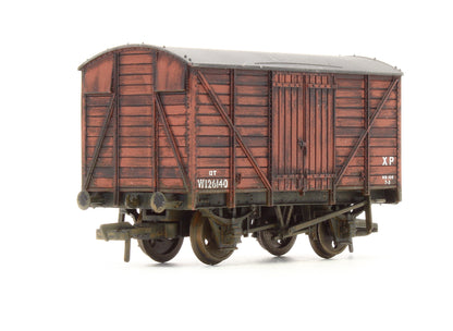 Pre-Owned 12 Ton Ventilated Van BR Bauxite 'W126140' - Custom Weathered