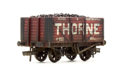 Pre-Owned 8 Plank End Door Wagon 'Pease & Partners' - Custom Weathered