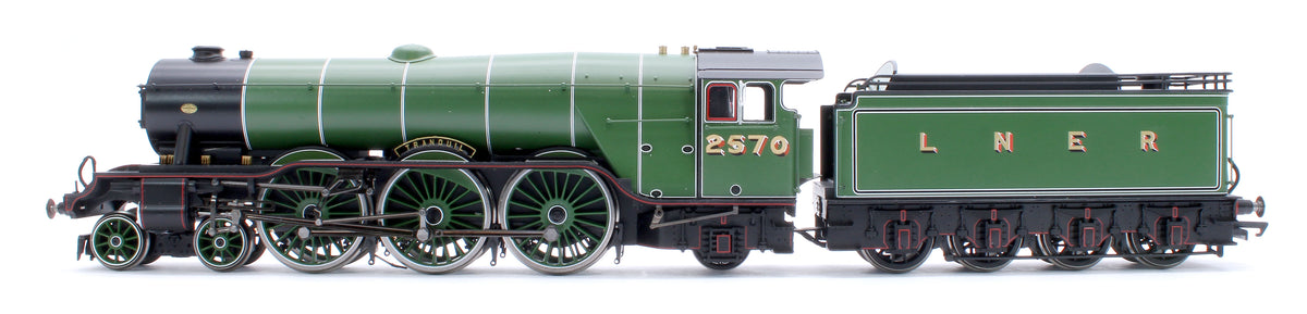 R3990OT70 Bespoke LNER Class A1 4-6-2 'Tranquil' 2570 Steam Locomotive - Renamed & Renumbered