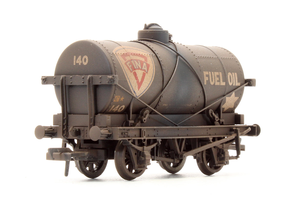 Pre-Owned 14 Ton Tank Wagon 'Fina' - Custom Weathered