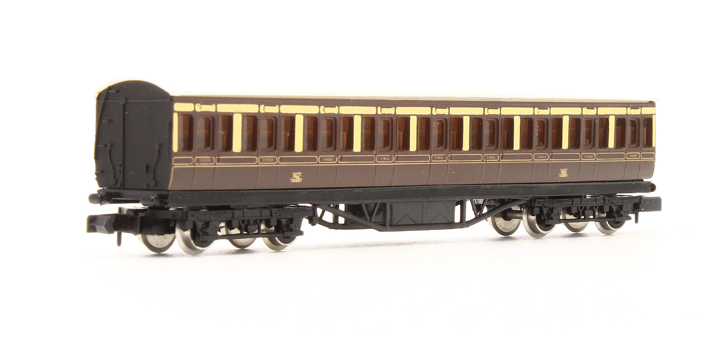 Pre-Owned 0604 GWR Chocolate & Cream 57ft Suburban Coach