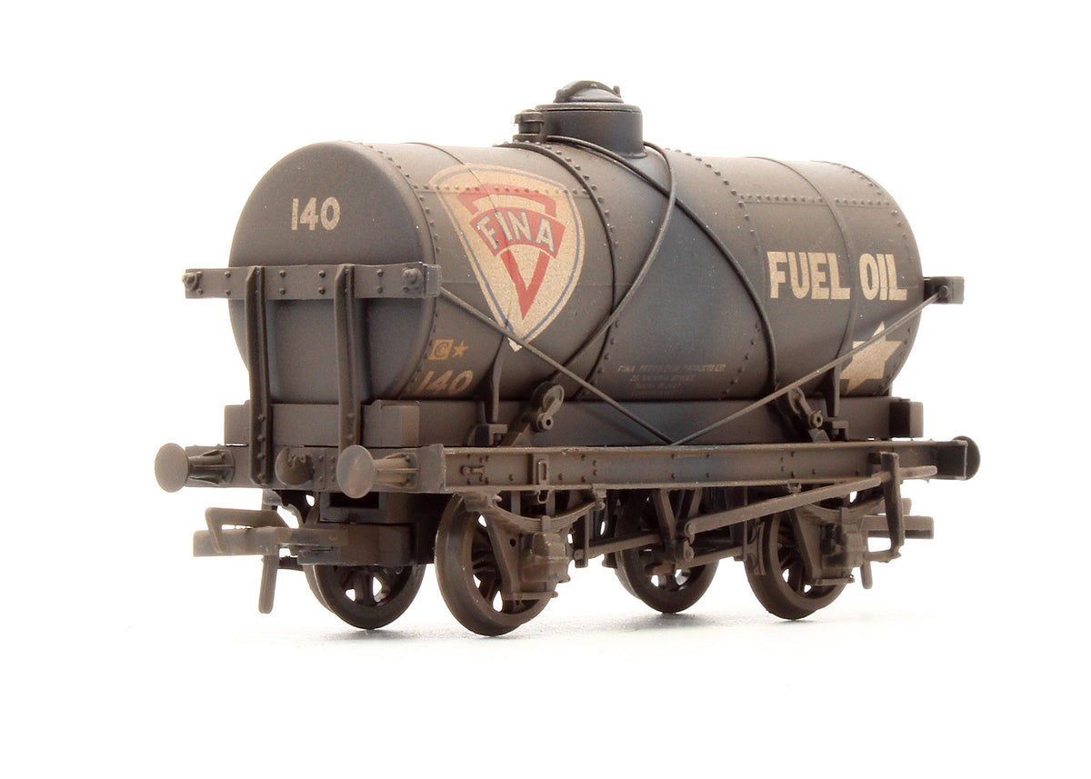 Pre-Owned 14 Ton Tank Wagon 'Fina' - Custom Weathered