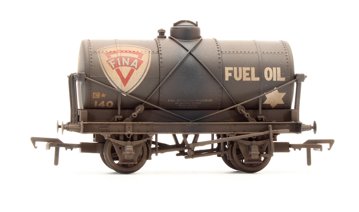 Pre-Owned 14 Ton Tank Wagon 'Fina' - Custom Weathered