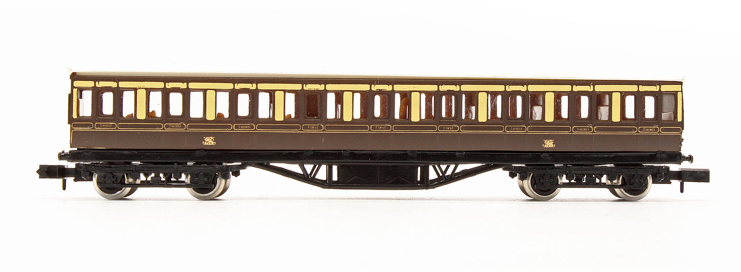Pre-Owned 0604 GWR Chocolate & Cream 57ft Suburban Coach