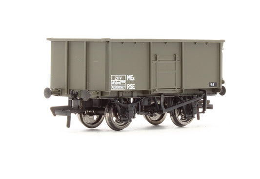 Pre-Owned 37-252 16T Steel Mineral Wagon ZHV / Olive Green Without Top Flap Doors 'ADB562927'