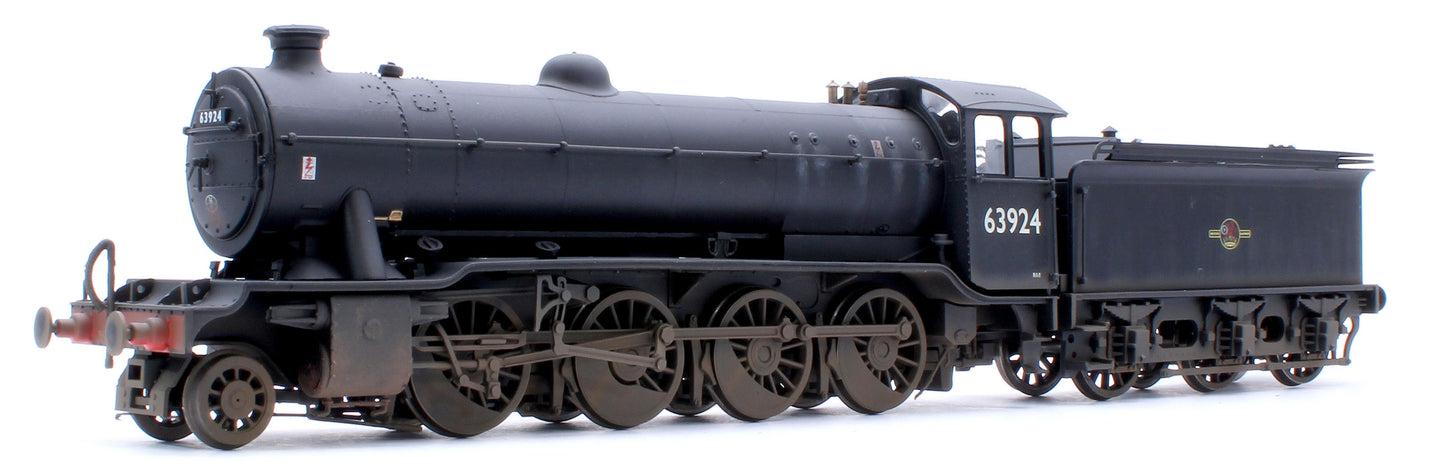 Custom Weathered Class O2/4 'Tango' BR Early Emblem Black No.63924 (LNER Cab/GN Tender) Steam Locomotive