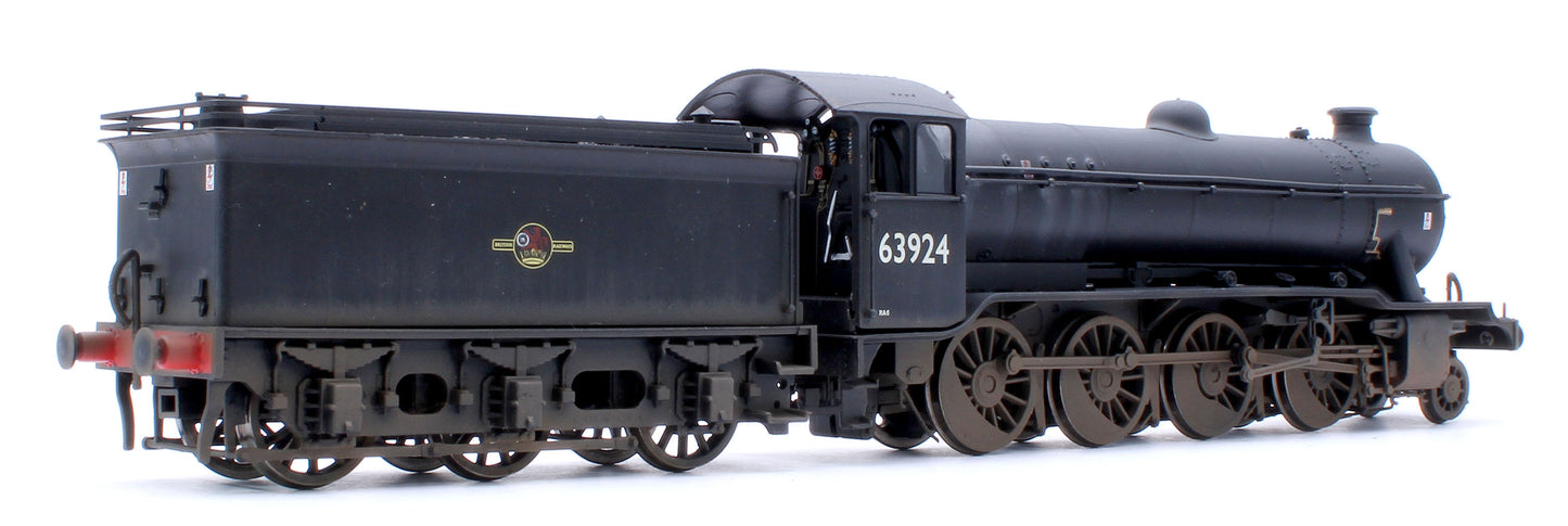 Custom Weathered Class O2/4 'Tango' BR Early Emblem Black No.63924 (LNER Cab/GN Tender) Steam Locomotive