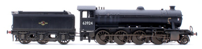 Custom Weathered Class O2/4 'Tango' BR Early Emblem Black No.63924 (LNER Cab/GN Tender) Steam Locomotive