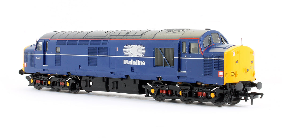 Pre-Owned Class 37/7 Twin Pack Class 37702 'Taff Merthyr' Transrail & Class 37798 Mainline Blue (Special Edition)